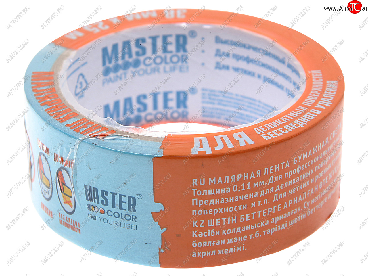 339 р. Скотч малярный 38ммх25м для деликатных поверхностей MASTER COLOR MASTER COLOR 30-6133 MASTER COLOR 30-6133  с доставкой в г. Майкоп