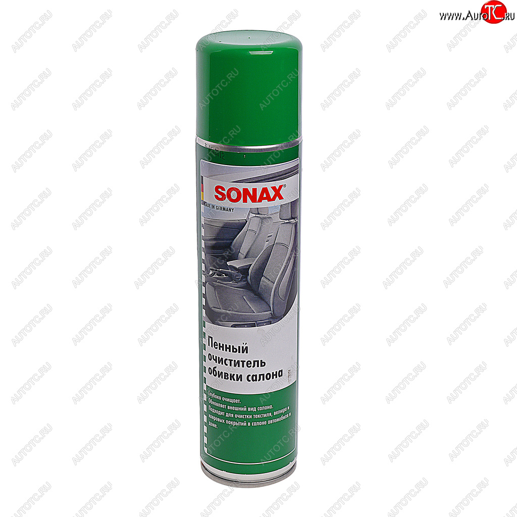 949 р. Очиститель обивки салона пенный 400мл SONAX SONAX 306200  с доставкой в г. Майкоп