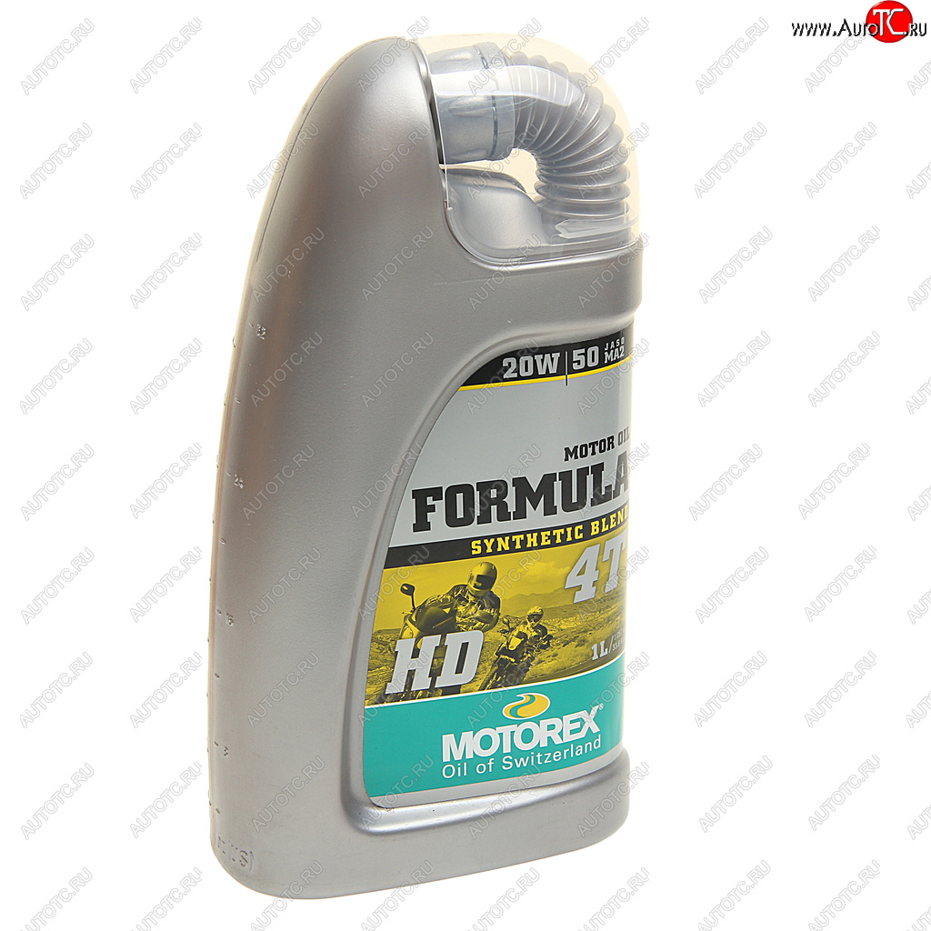 2 099 р. Масло моторное для 4-х тактных двигателей Formula 4T JASO MA 20W50 синт.1л MOTOREX MOTOREX 306222  с доставкой в г. Майкоп