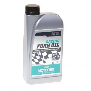 2 699 р. Масло для мотовилок и амортизаторов RACING FORK OIL 10W синт.1л MOTOREX MOTOREX 306410 MOTOREX 306410  с доставкой в г. Майкоп. Увеличить фотографию 1