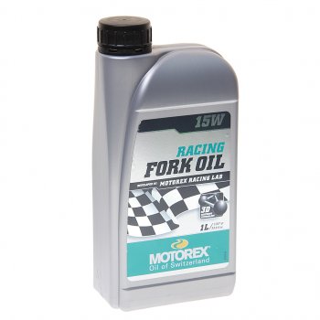 2 499 р. Масло для мотовилок и амортизаторов RACING FORK OIL 15W синт.1л MOTOREX MOTOREX 306412  с доставкой в г. Майкоп. Увеличить фотографию 1