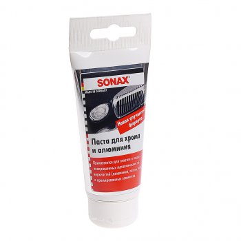 389 р. Очиститель хромированных частей кузова 75мл SONAX SONAX 308000  с доставкой в г. Майкоп. Увеличить фотографию 1