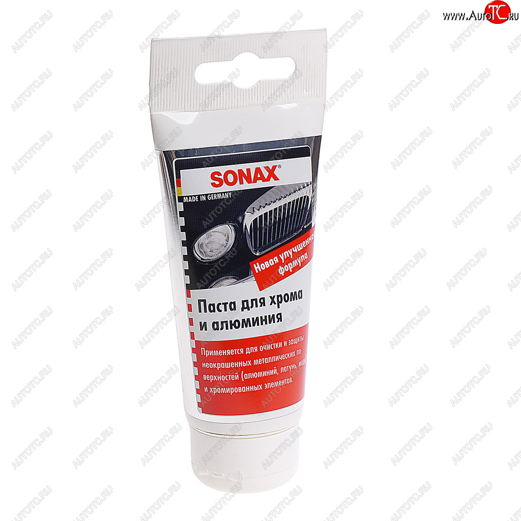 389 р. Очиститель хромированных частей кузова 75мл SONAX SONAX 308000  с доставкой в г. Майкоп