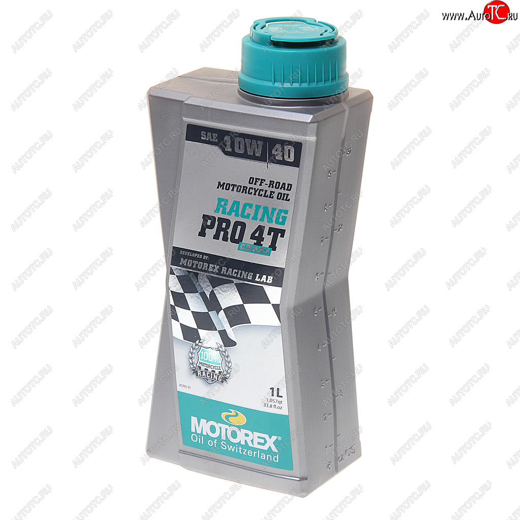 2 499 р. Масло моторное для 4-х тактных двигателей RACING PRO 4T 10W40 синт.1л MOTOREX MOTOREX 308257  с доставкой в г. Майкоп