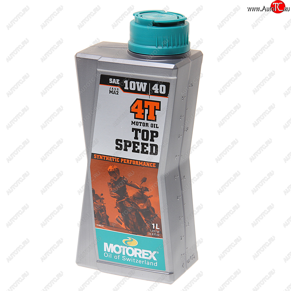 2 189 р. Масло моторное для 4-х тактных двигателей TOP SPEED 4T 10W40 синт.1л MOTOREX MOTOREX 308271  с доставкой в г. Майкоп