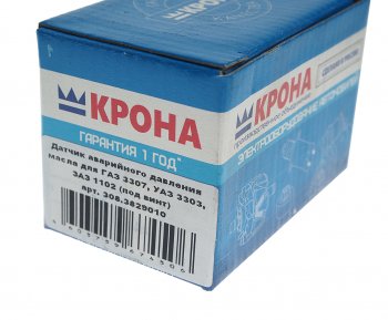 579 р. Датчик давления масла ГАЗ,ЗИЛ КРОНА КРОНА 308.3829010  с доставкой в г. Майкоп. Увеличить фотографию 4