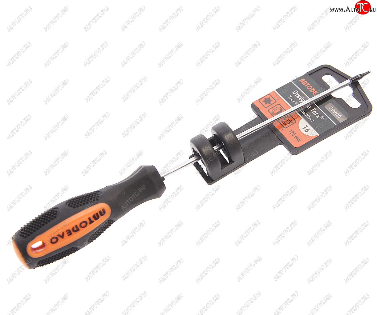 94 р. Отвертка TORX T6х125мм магнитная АВТОДЕЛО АВТОДЕЛО 30906  с доставкой в г. Майкоп