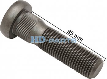 399 р. Шпилька колеса SCANIA 4,P,R,T series (78 резьба L=9485мм) стальной диск HD-PARTS HD-PARTS 309207  с доставкой в г. Майкоп. Увеличить фотографию 3