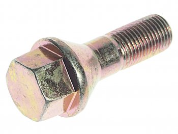 87 р. Болт колеса М12х1.25х28 ГАЗ-3110 конус под ключ 17мм NO NAME 3110-3101040 не использовать  с доставкой в г. Майкоп. Увеличить фотографию 1