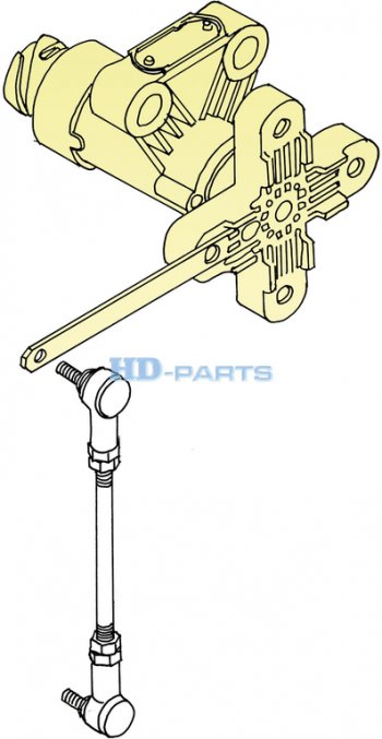 3 499 р. Датчик КАМАЗ-5490 MAN TGA,TGS MERCEDES Actros,Atego уровня пневмоподвески (ECAS) HD-PARTS HD-PARTS 312072  с доставкой в г. Майкоп. Увеличить фотографию 4