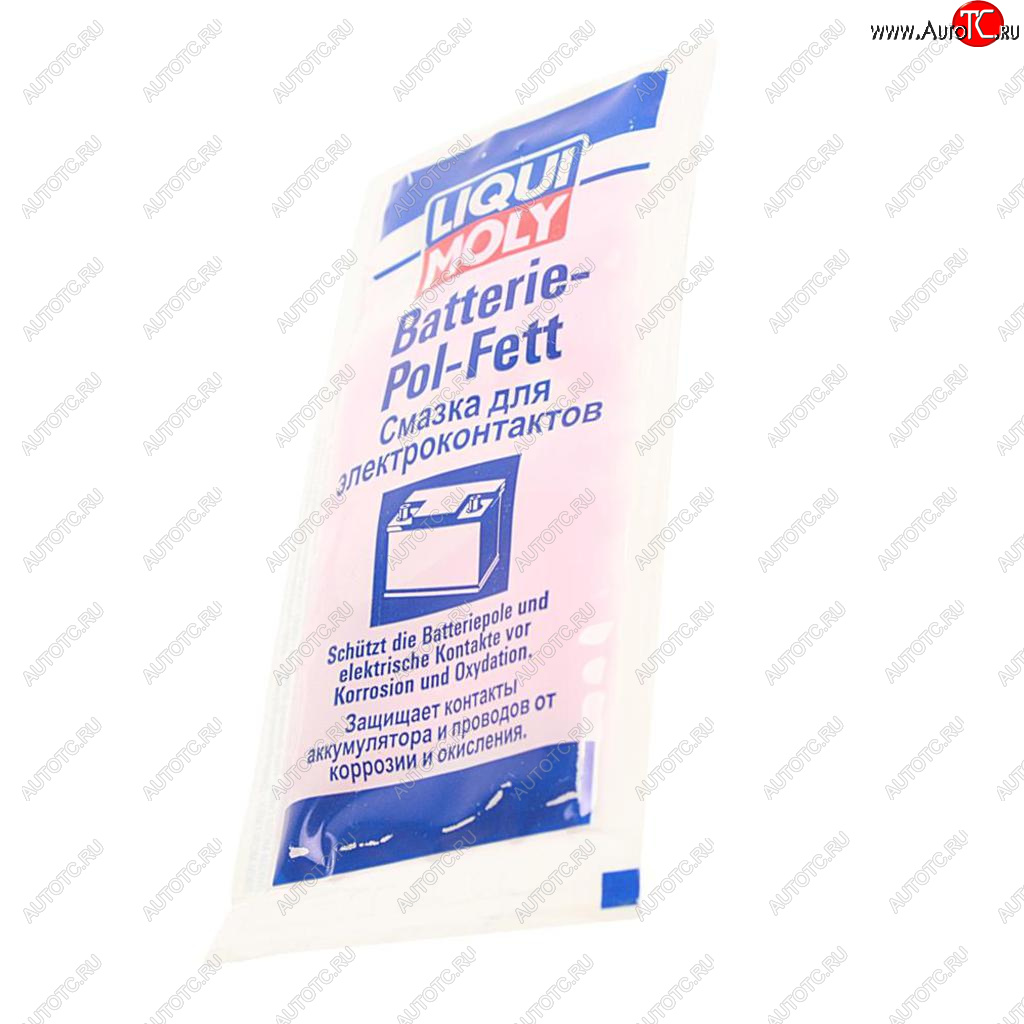124 р. Смазка для клемм аккумулятора, защита от коррозии 10мл LIQUI MOLY LIQUI MOLY 3139  с доставкой в г. Майкоп