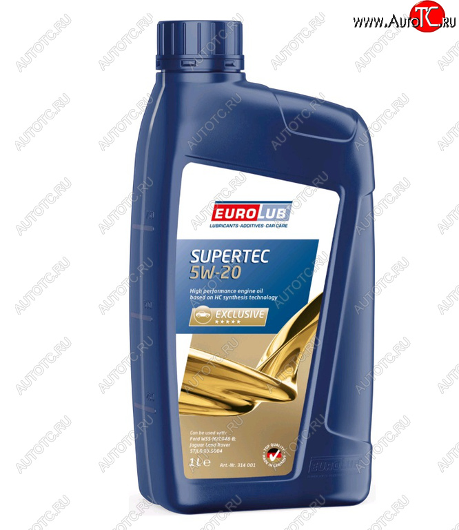 1 699 р. Масло моторное SUPERTEC SN 5W20 синт.1л EUROLUB EUROLUB 314001  с доставкой в г. Майкоп