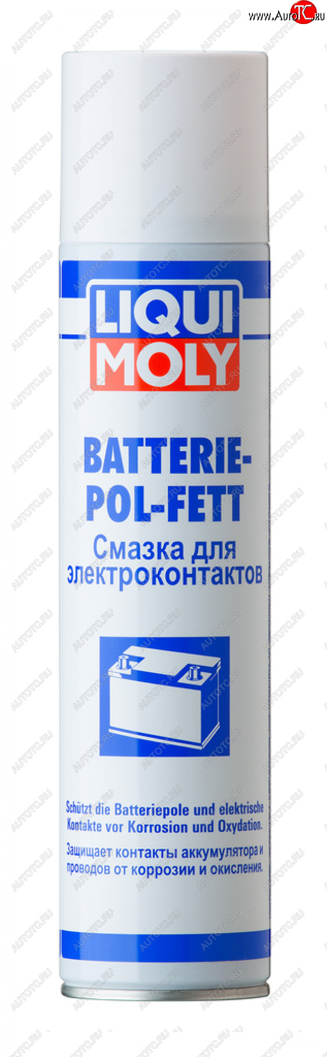 1 059 р. Смазка для клемм аккумулятора, защита от коррозии аэрозоль 300г LIQUI MOLY LIQUI MOLY 3141  с доставкой в г. Майкоп