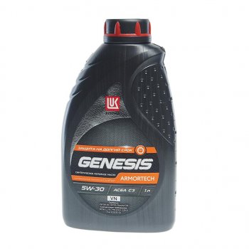 1 299 р. Масло моторное GENESIS ARMORTECH GC С3SNCF 5W30 синт.1л ЛУКОЙЛ LUKOIL 3149368  с доставкой в г. Майкоп. Увеличить фотографию 1
