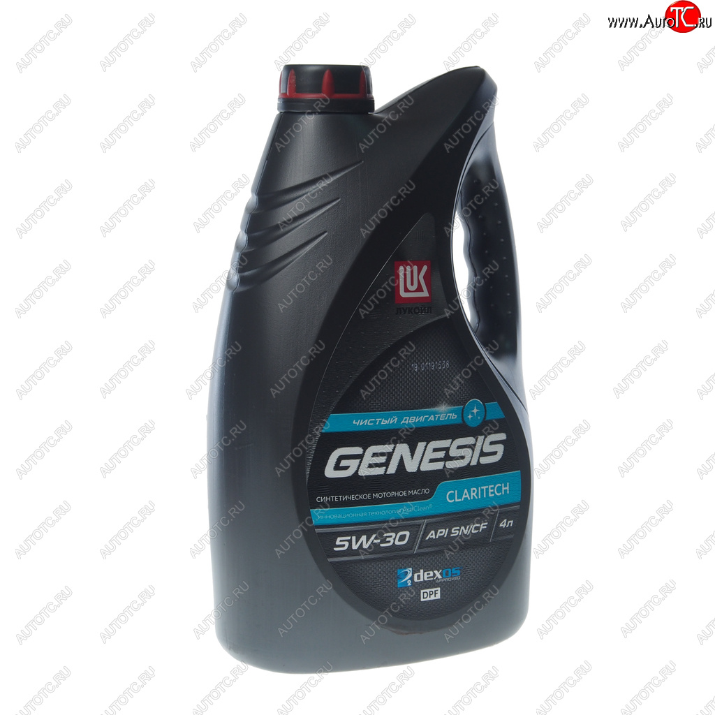 2 899 р. Масло дизельное GENESIS ARMORTECH DIESEL С2С3SNCF 5W30 синт.4л ЛУКОЙЛ LUKOIL 3149855  с доставкой в г. Майкоп