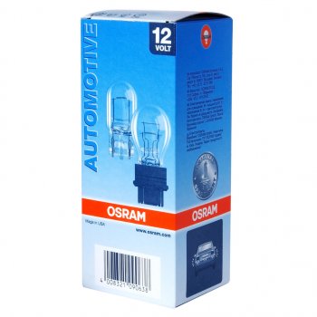 133 р. Лампа 12V P27W W2.5x16d OSRAM OSRAM 3156  с доставкой в г. Майкоп. Увеличить фотографию 1