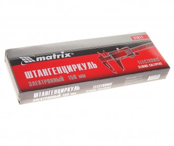 2 059 р. Штангенциркуль 150мм 0.01мм цифровой MATRIX MATRIX 31611  с доставкой в г. Майкоп. Увеличить фотографию 3