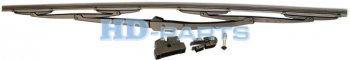 1 579 р. Щетка стеклоочистителя IVECO MAN MERCEDES VOLVO 650мм каркасная HD-PARTS HD-PARTS 318473  с доставкой в г. Майкоп. Увеличить фотографию 2