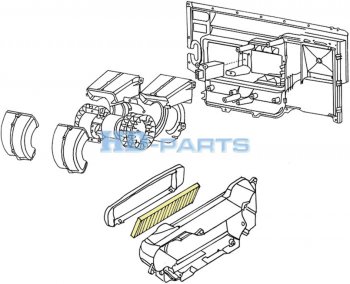 1 389 р. Фильтр воздушный салона SCANIA 4 series P,G,R,T HD-PARTS HD-PARTS 318914  с доставкой в г. Майкоп. Увеличить фотографию 5