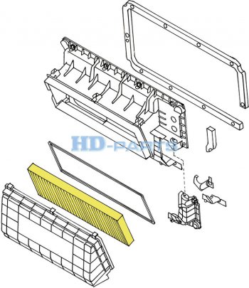 779 р. Фильтр воздушный салона SCANIA L,P,G,R,S series HD-PARTS HD-PARTS 318915  с доставкой в г. Майкоп. Увеличить фотографию 6