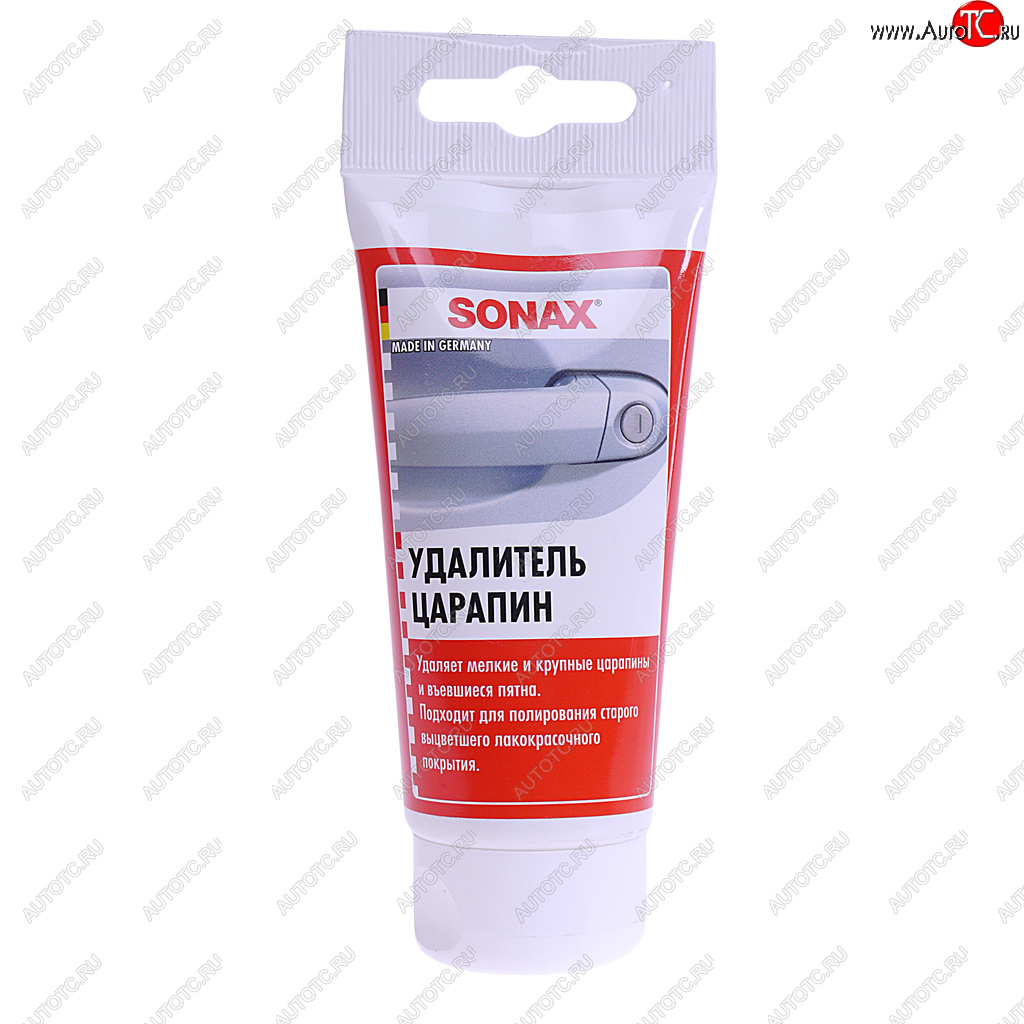 459 р. Полироль кузова для удаления мелких царапин АНТИЦАРАПИН 75мл SONAX SONAX 320100  с доставкой в г. Майкоп