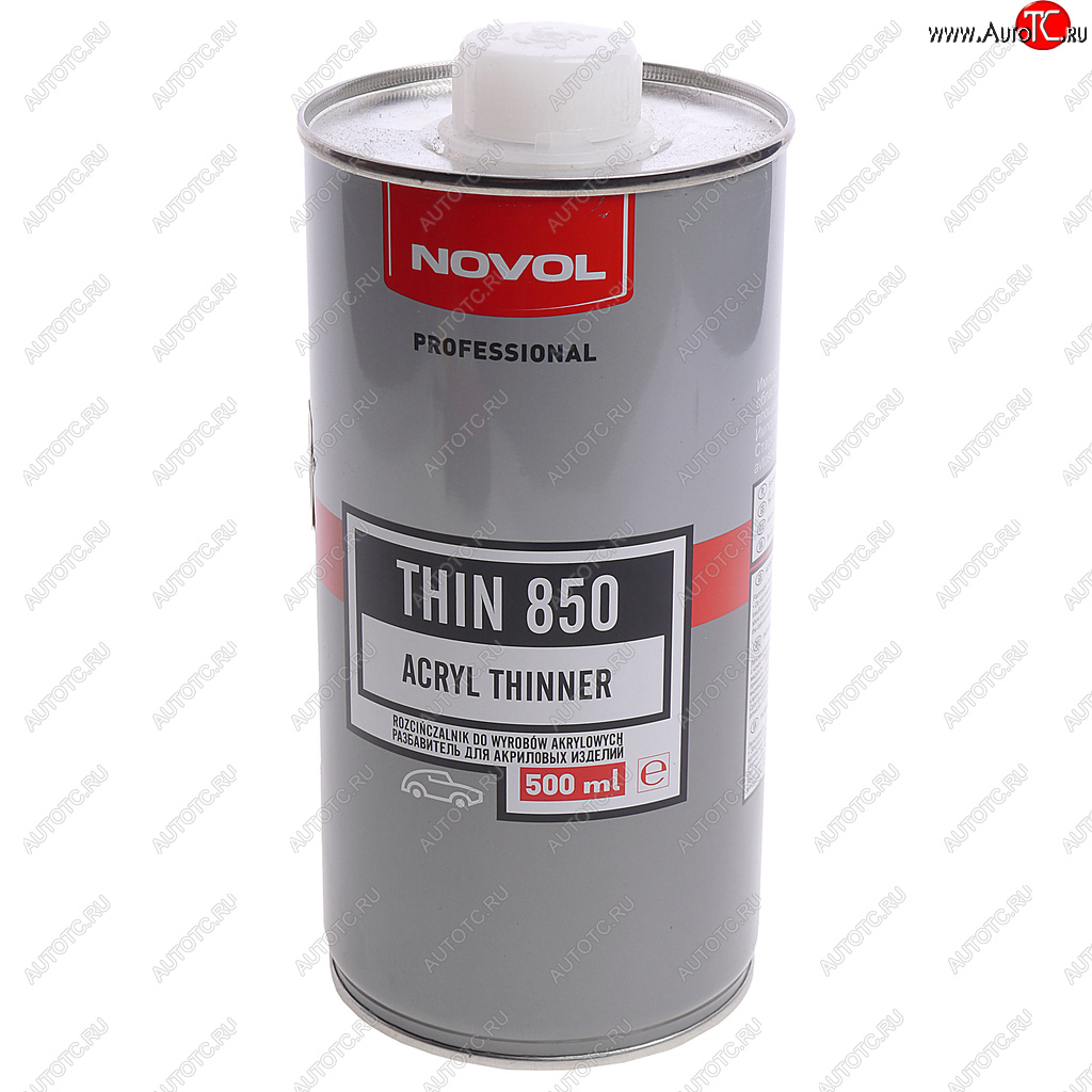 729 р. Разбавитель THIN 850 для акриловых продуктов 500мл NOVOL NOVOL 32101  с доставкой в г. Майкоп