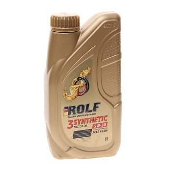 1 129 р. Масло моторное 3-SYNTHETIC A3/B4 5W30 синт.1л ROLF ROLF 322732 ROLF 322732  с доставкой в г. Майкоп. Увеличить фотографию 1
