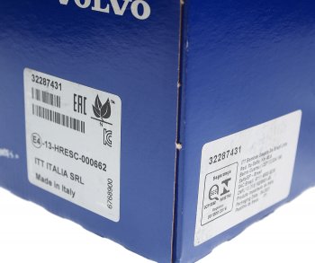5 999 р. Колодки тормозные VOLVO XC60 (18-),V90 (17-) задние (4шт.) OE VOLVO 32287431  с доставкой в г. Майкоп. Увеличить фотографию 3