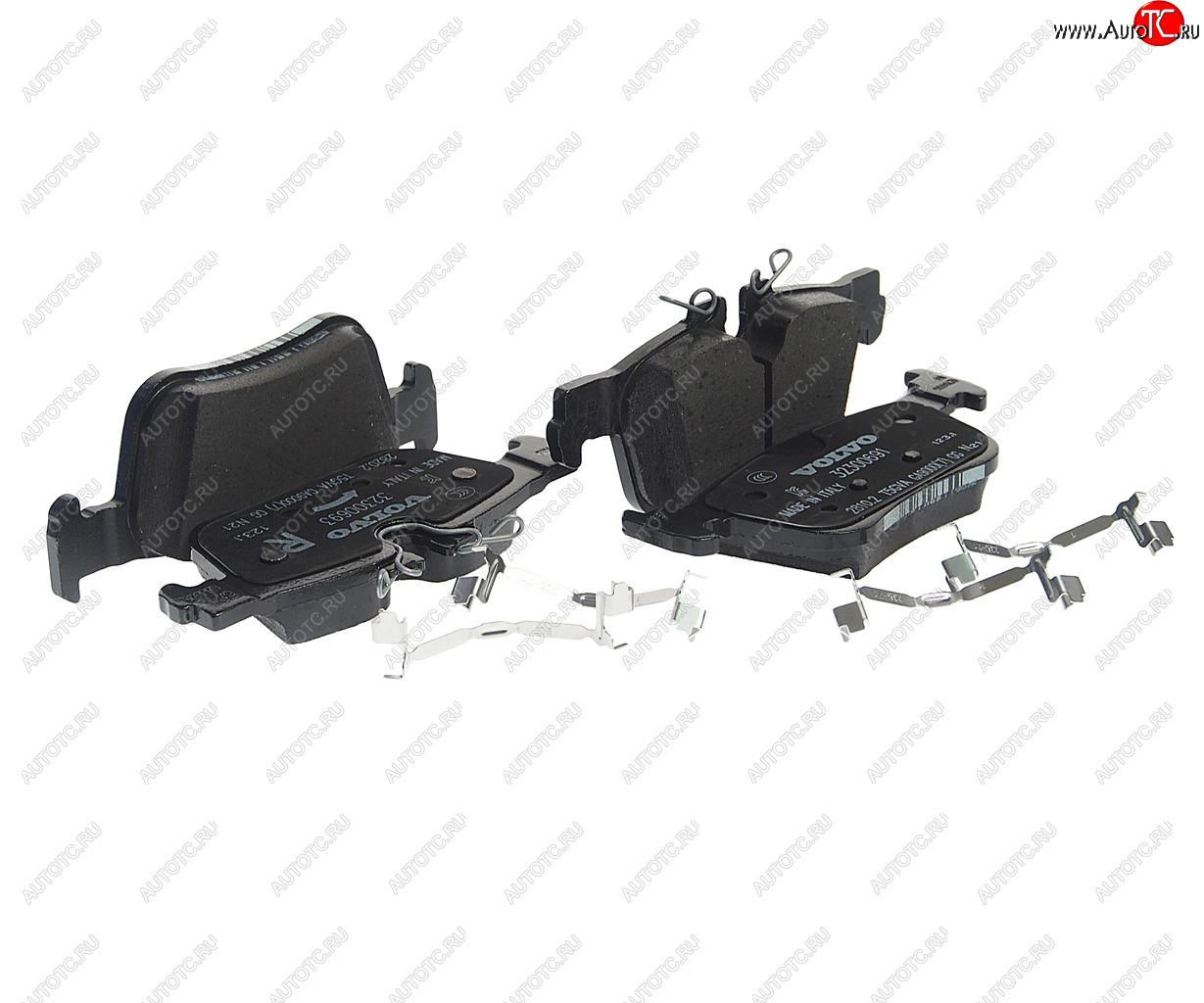 5 999 р. Колодки тормозные VOLVO XC60 (18-),V90 (17-) задние (4шт.) OE VOLVO 32287431  с доставкой в г. Майкоп