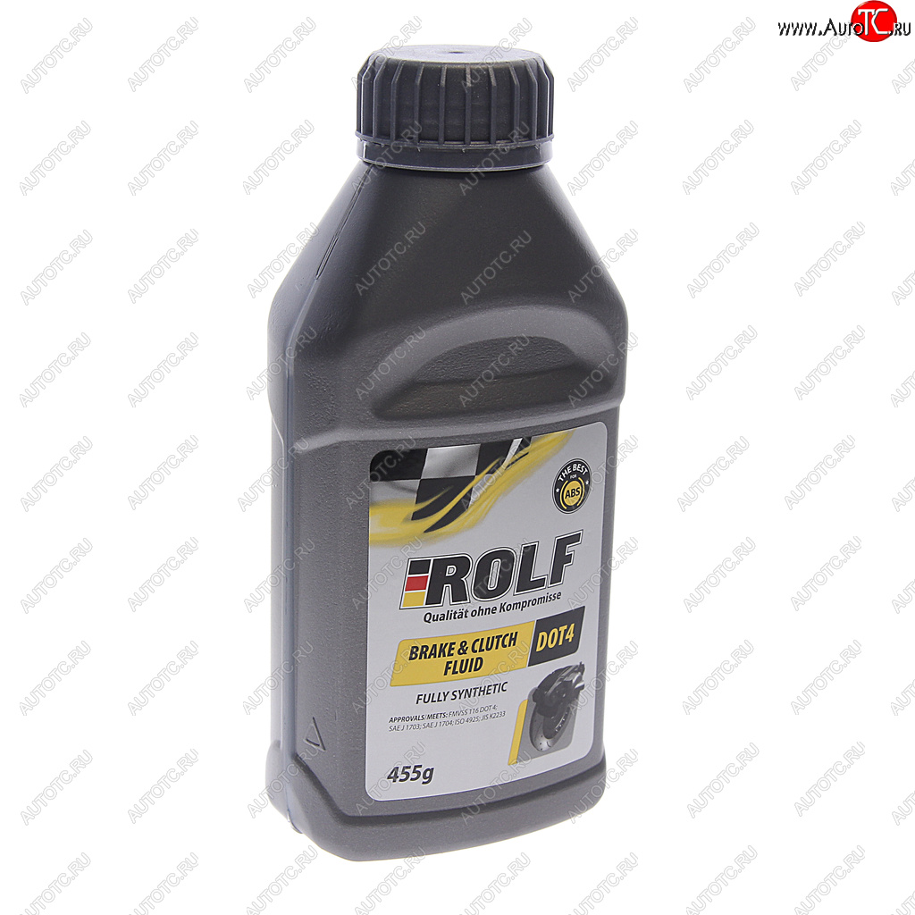 299 р. Жидкость тормозная Brake&Clutch Fluid DOT-4 455г ROLF ROLF 323132  с доставкой в г. Майкоп