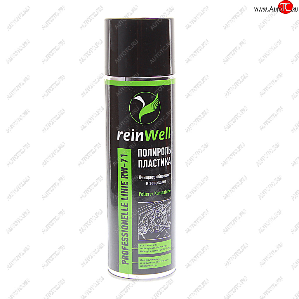 369 р. Полироль пластика аэрозоль 650мл REINWELL REINWELL 3270  с доставкой в г. Майкоп