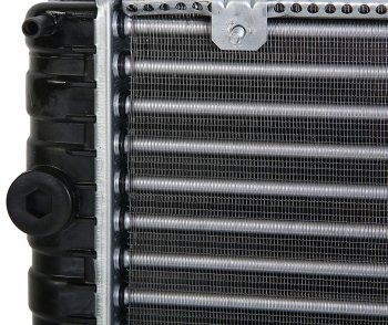 4 399 р. Радиатор ГАЗ-3302 алюминиевый 2-х рядный НО ПРАМО ПРАМО 3302-1301012  с доставкой в г. Майкоп. Увеличить фотографию 4