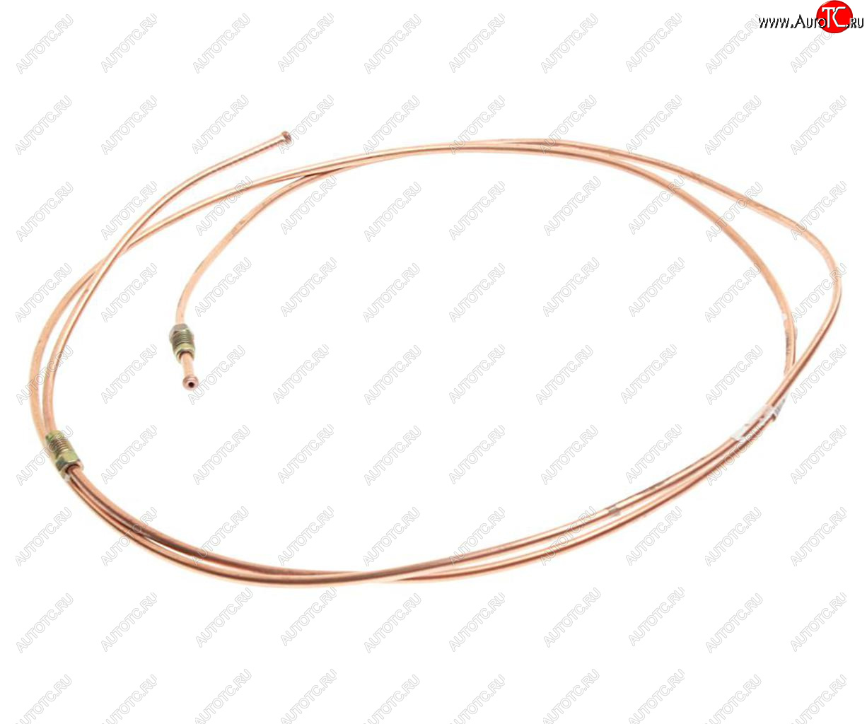 599 р. Трубка тормозная ГАЗ-3302 суппорта правого медная НН NO NAME 3302-3506023-01  с доставкой в г. Майкоп
