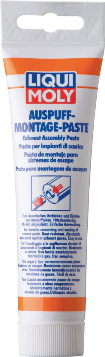 879 р. Герметик глушителя монтажный 150г LIQUI MOLY LIQUI MOLY 3342  с доставкой в г. Майкоп. Увеличить фотографию 1