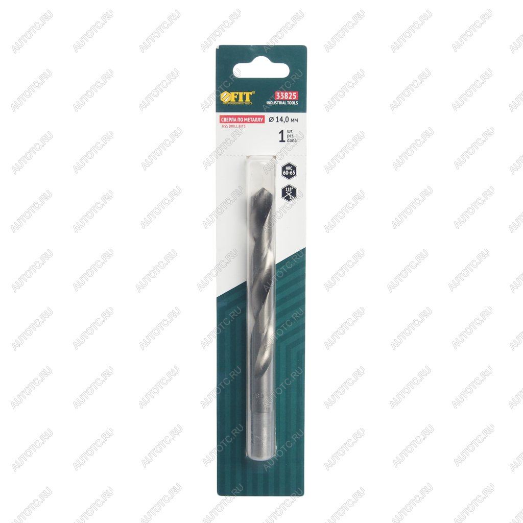 379 р. Сверло по металлу 14.0х160мм HSS FIT FIT 33825  с доставкой в г. Майкоп