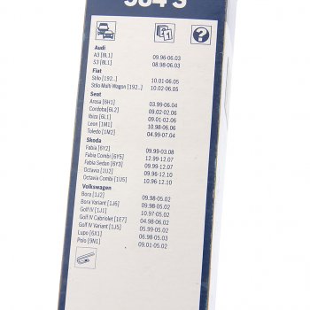 2 399 р. Щетка стеклоочистителя 530475мм комплект Twin Spoiler BOSCH BOSCH 3397001584  с доставкой в г. Майкоп. Увеличить фотографию 4