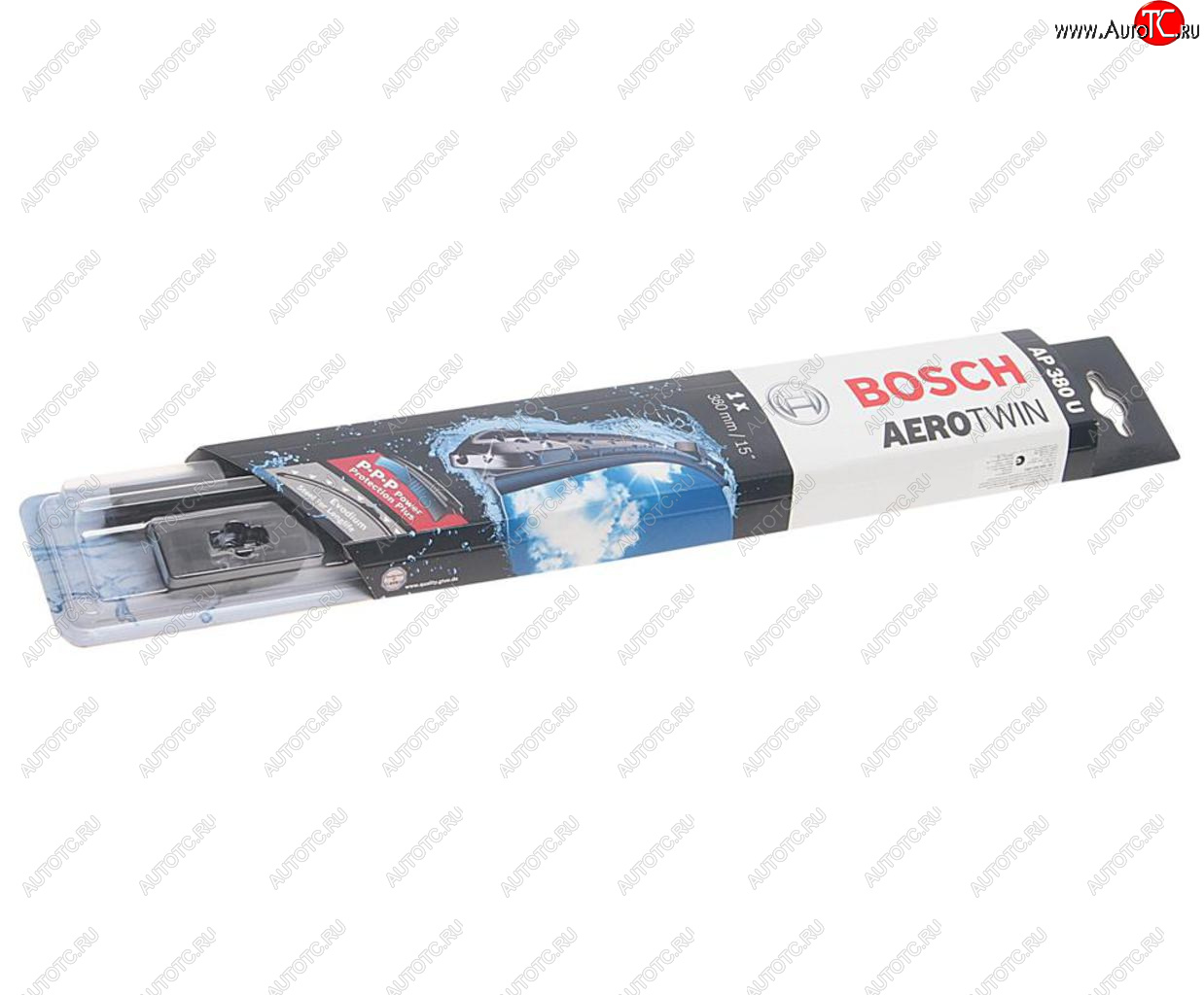 659 р. Щетка стеклоочистителя 380мм Plus Aerotwin BOSCH BOSCH 3397006942  с доставкой в г. Майкоп