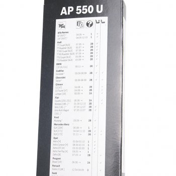 1 499 р. Щетка стеклоочистителя 550мм Plus Aerotwin BOSCH BOSCH 3397006949  с доставкой в г. Майкоп. Увеличить фотографию 2