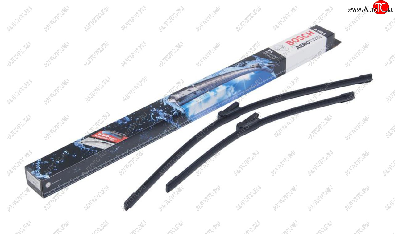 2 799 р. Щетка стеклоочистителя VW Passat B7 (15-) 650475мм комплект Aerotwin BOSCH BOSCH 3397014116  с доставкой в г. Майкоп