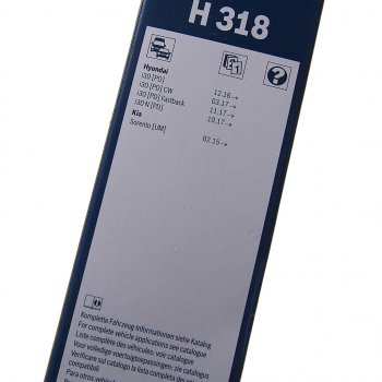 799 р. Щетка стеклоочистителя HYUNDAI Elantra (95-) 300мм задняя BOSCH BOSCH 3397015303  с доставкой в г. Майкоп. Увеличить фотографию 3