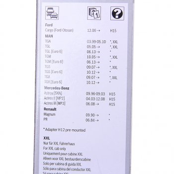 669 р. Щетка стеклоочистителя 700мм для грузовиков Eco BOSCH BOSCH 3397015410  с доставкой в г. Майкоп. Увеличить фотографию 4