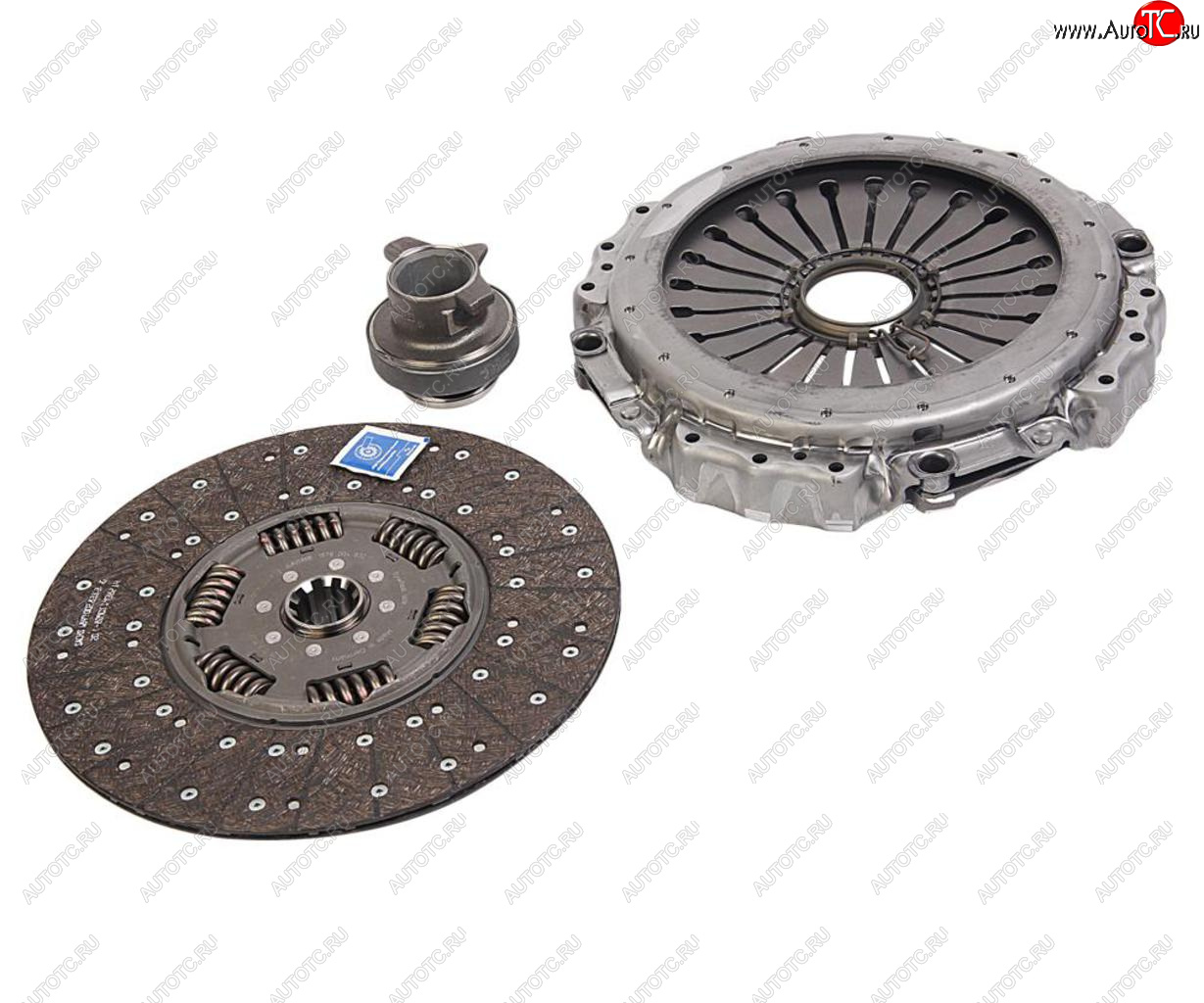 95 999 р. Сцепление MAN TGA,TGS,TGX комплект с выжимным подшипником SACHS SACHS 3400127401  с доставкой в г. Майкоп