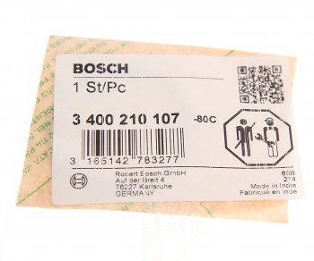 273 р. Кольцо уплотнительное ТНВД BOSCH BOSCH 3400210107  с доставкой в г. Майкоп. Увеличить фотографию 2