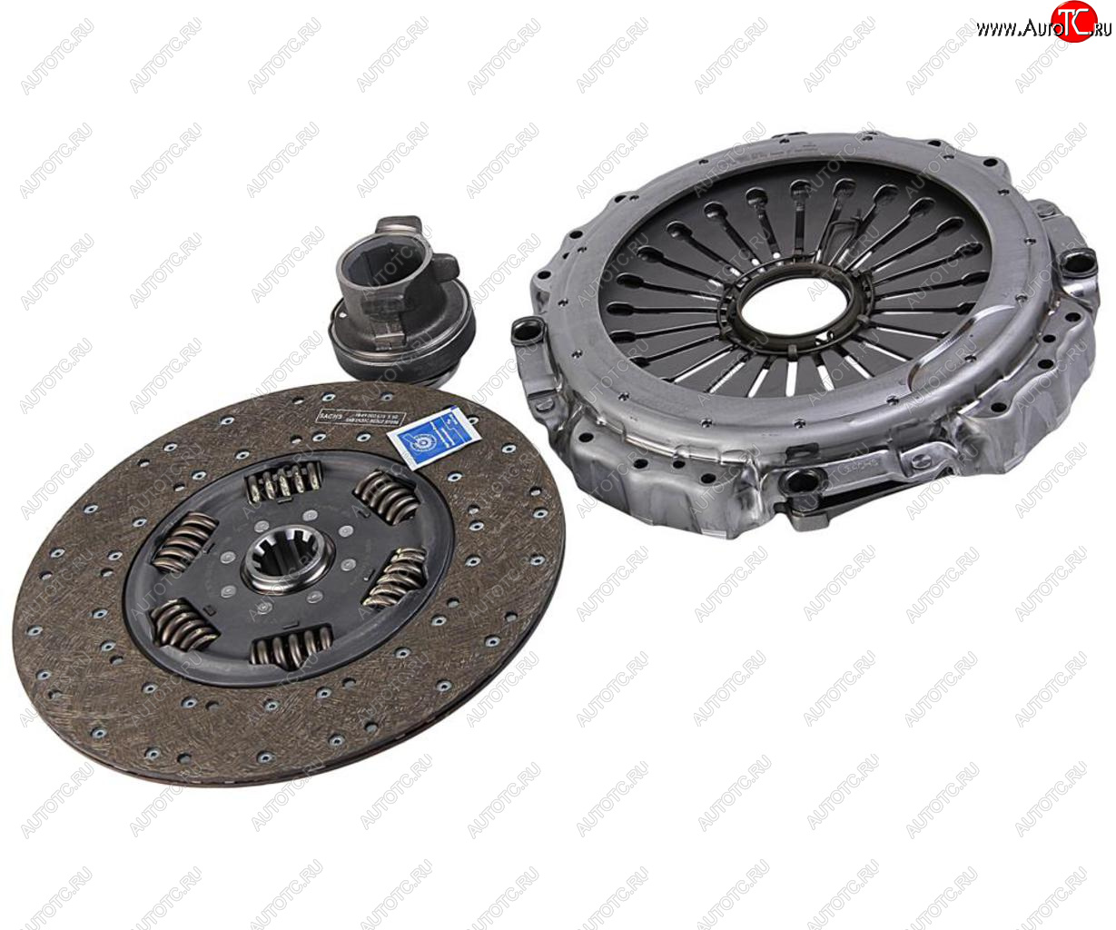 123 599 р. Сцепление MAN TGA,TGS,TGX комплект (с выжимным подшипником) d=430 SACHS SACHS 3400700459  с доставкой в г. Майкоп