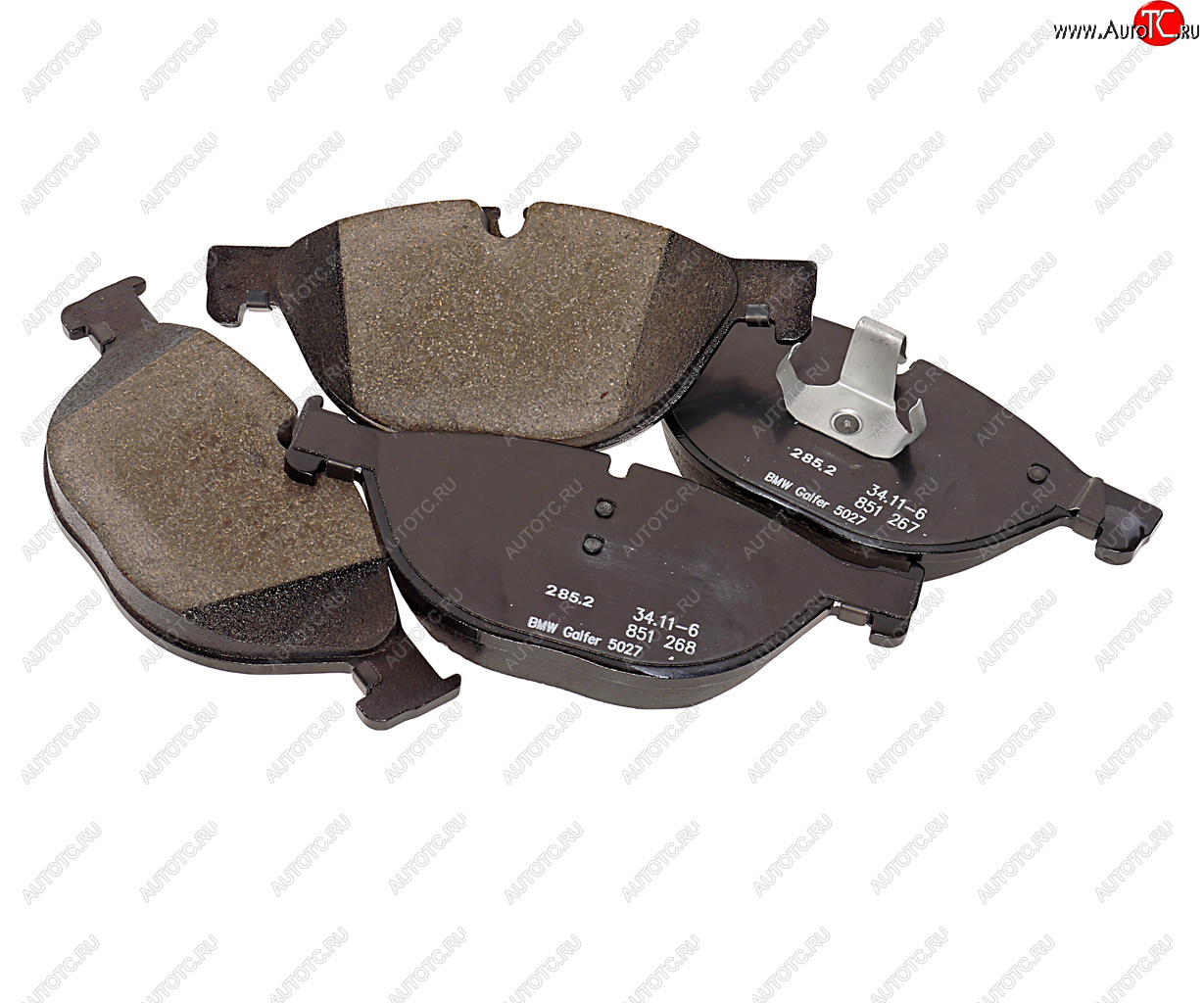 14 299 р. Колодки тормозные передние (4шт.) BMW BMW 7 серия F01-F04 седан (2008-2015)  с доставкой в г. Майкоп