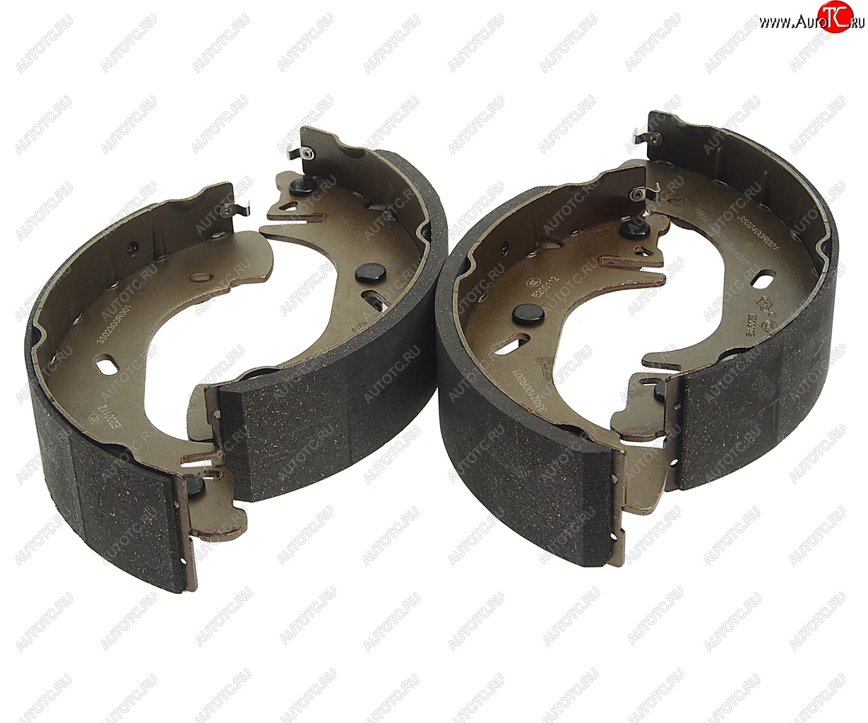 9 699 р. Колодки тормозные JAC Sunray задние барабанные (4шт.) OE JAC 3502010r001b-f180  с доставкой в г. Майкоп