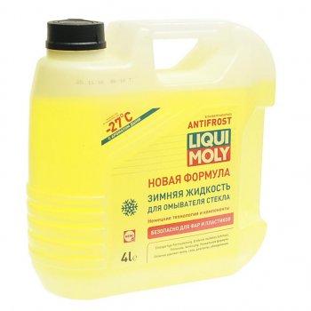 689 р. Жидкость омывателя -27С 4л LIQUI MOLY LIQUI MOLY 35027 LIQUI MOLY 35027  с доставкой в г. Майкоп. Увеличить фотографию 1