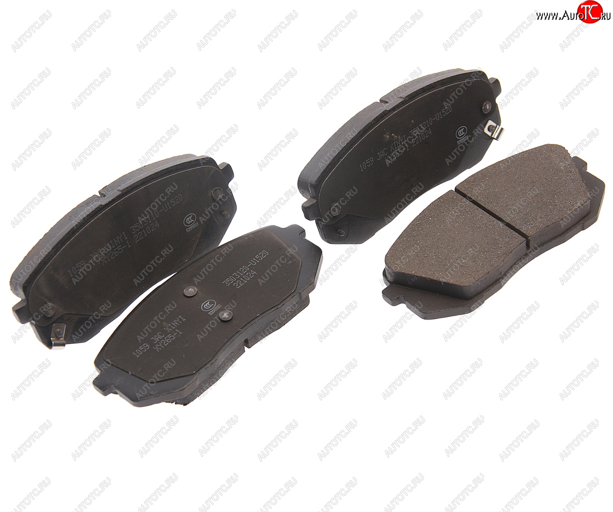 3 999 р. Колодки тормозные JAC S5 передние (4шт.) OE JAC 3503100u1520-01  с доставкой в г. Майкоп
