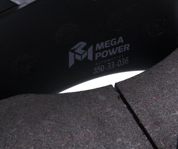4 999 р. Колодки тормозные SAF дисковые (210x110x31) (4шт.) MEGAPOWER MEGAPOWER 350-33-036  с доставкой в г. Майкоп. Увеличить фотографию 2