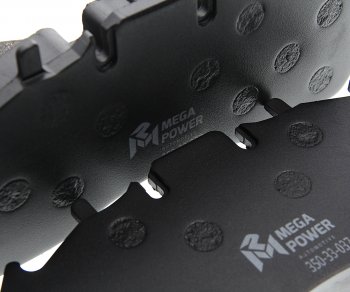 3 899 р. Колодки тормозные VOLVO RENAULT дисковые (249x110x29) (4шт.) MEGAPOWER MEGAPOWER 350-33-037  с доставкой в г. Майкоп. Увеличить фотографию 3